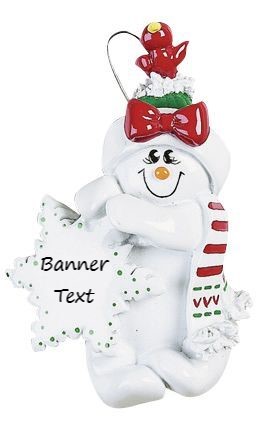 bird nest snow woman