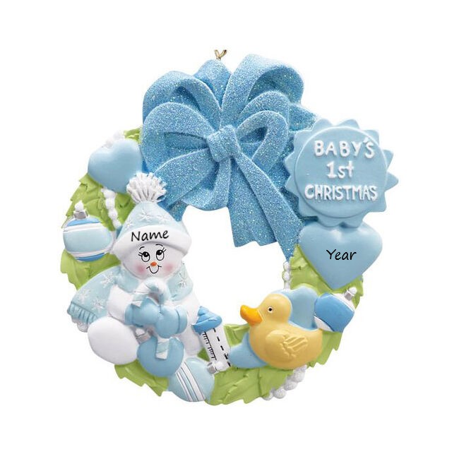 Blue Baby Wreath