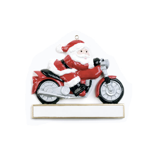 Motorcycle personalised Christmas Ornament