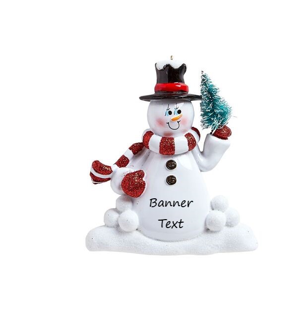snowman w tree