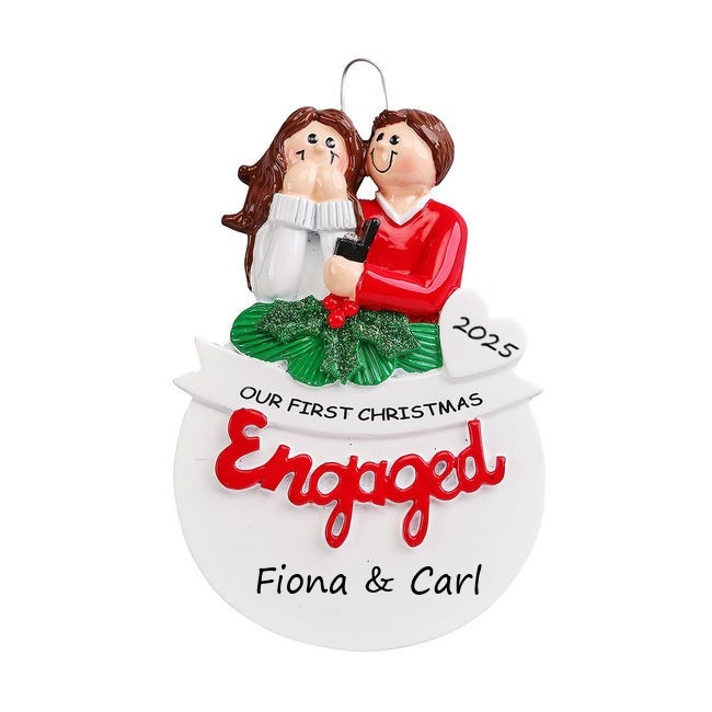 1st Christmas Engaged 1986 F&C