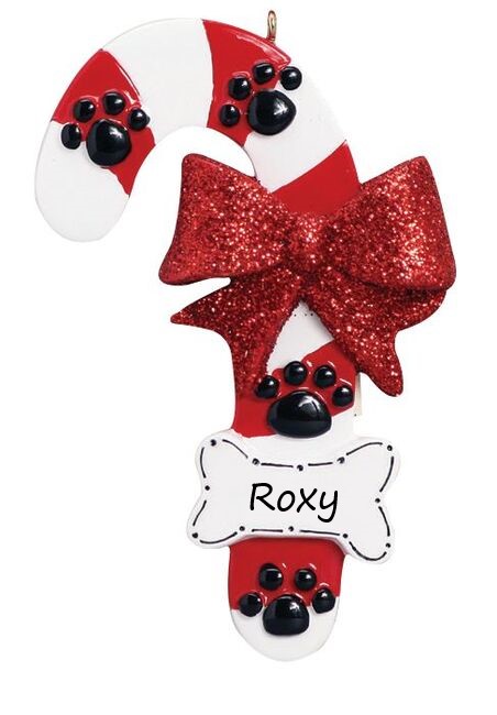 Dog Candy Cane