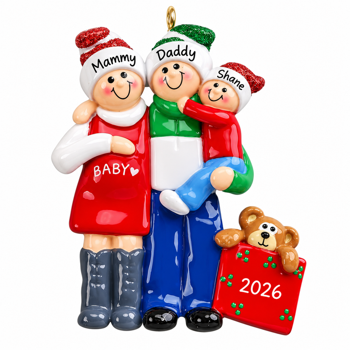 Our Second Miracle Personalised Christmas Ornament