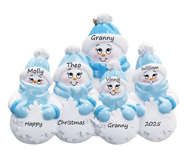 Adult-Snowman-plus-4-Name