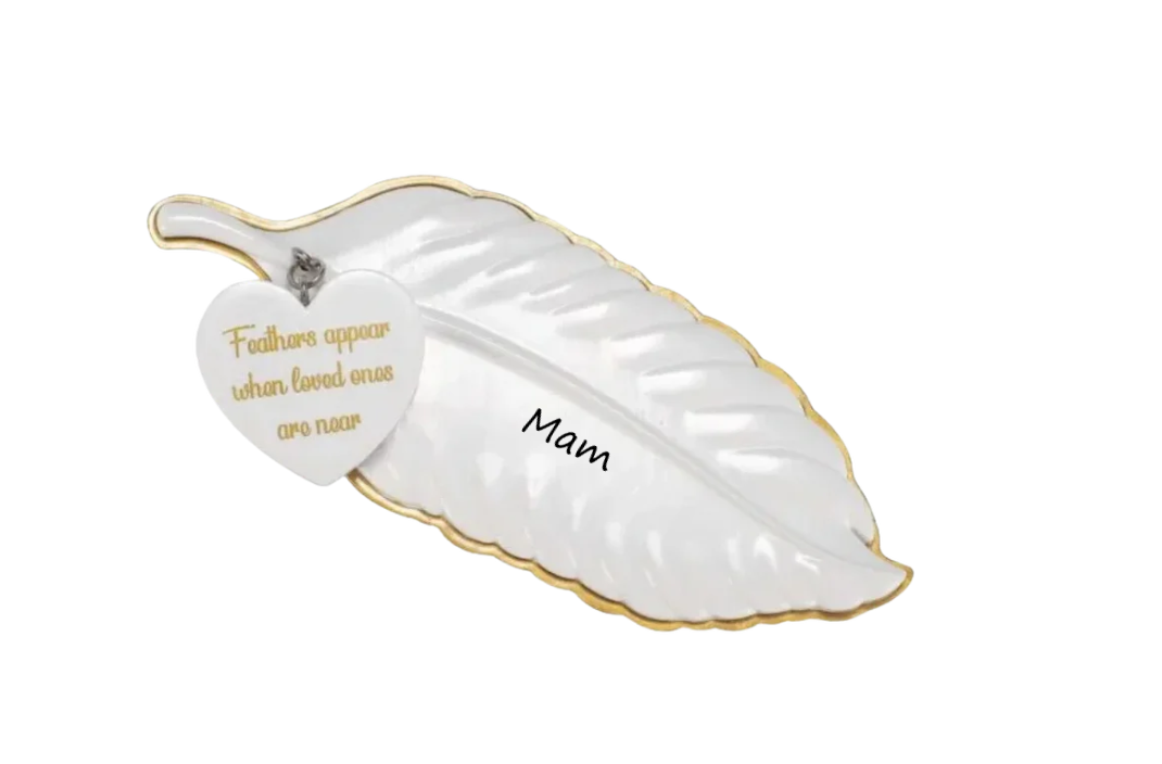 PX Angel Feather Personalised Christmas Ornament