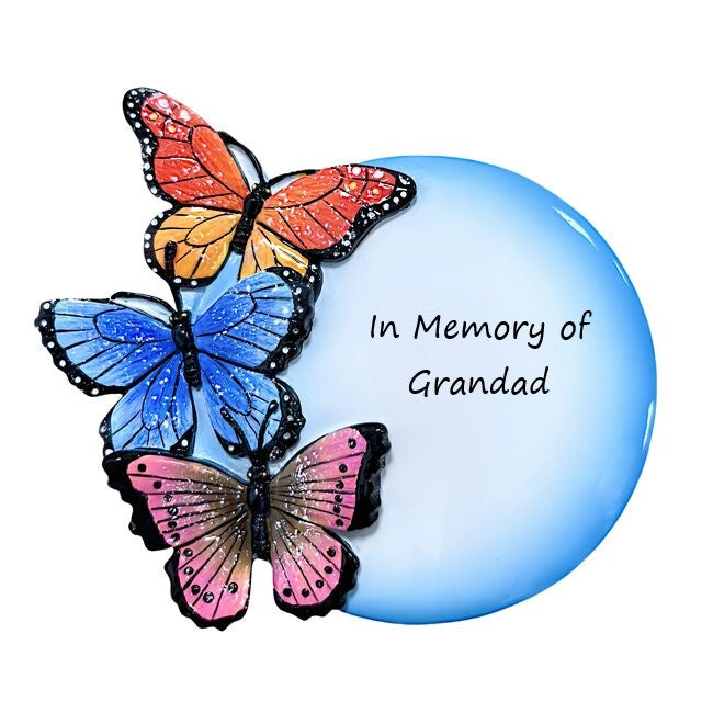Butterfly Personalised Christmas Ornament