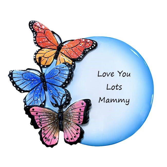 Butterfly Personalised Christmas Ornament