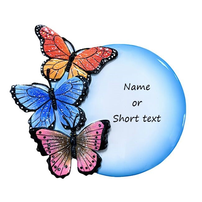 Butterfly Personalised Christmas Ornament