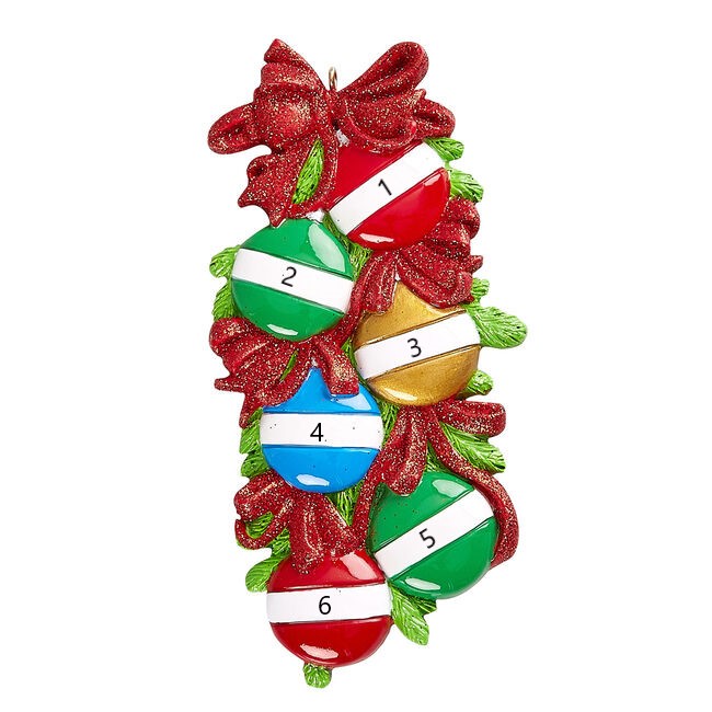 Christmas Bauble Family 6