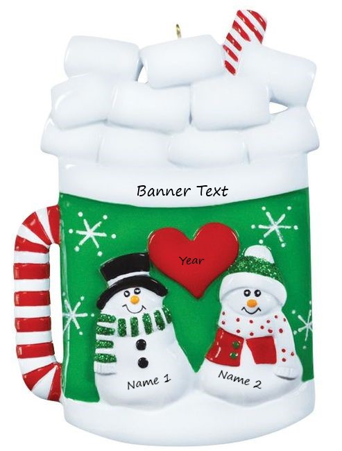 Christmas Mug Personalised Christmas Ornament