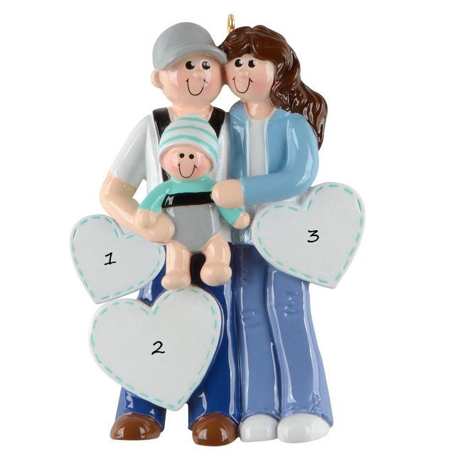 Cool New Parents Personalised Christmas Ornament