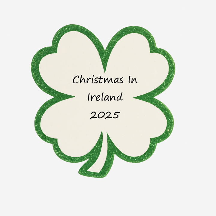 PX Four Leaf Clover Personalised Christmas Ornament