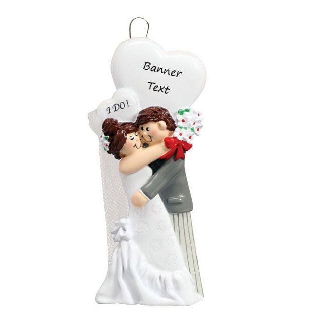 I Do Personalised Christmas Ornament