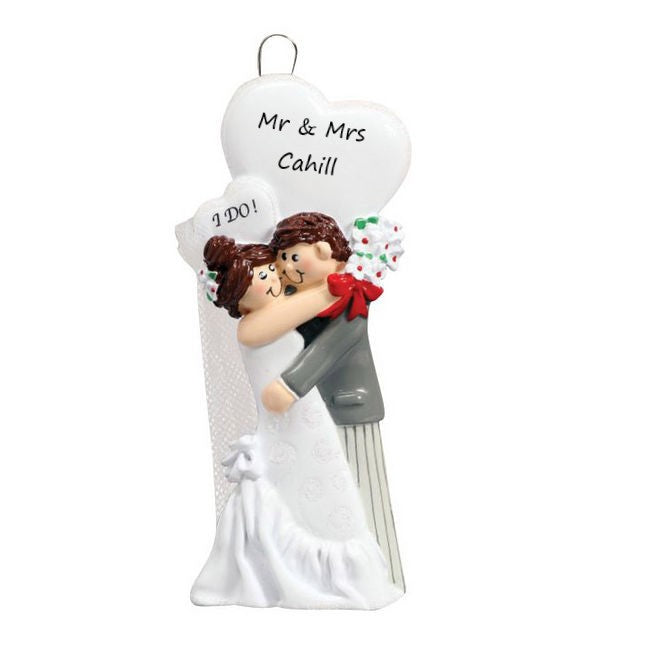 I Do Personalised Christmas Ornament