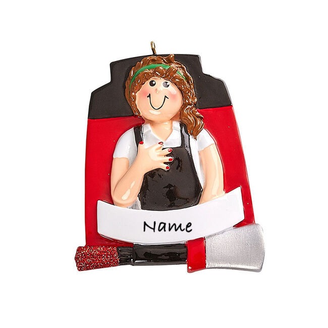 Manicurist Personalised Christmas Ornament