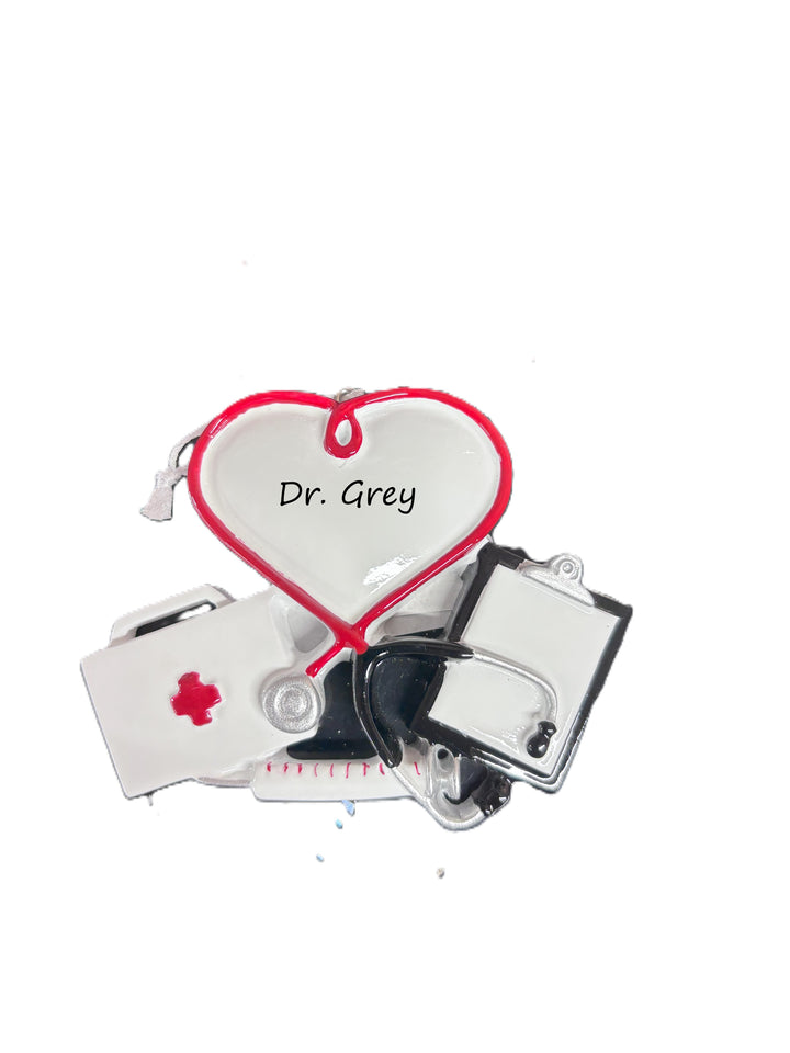 PX Doctor Personalised Christmas Ornament