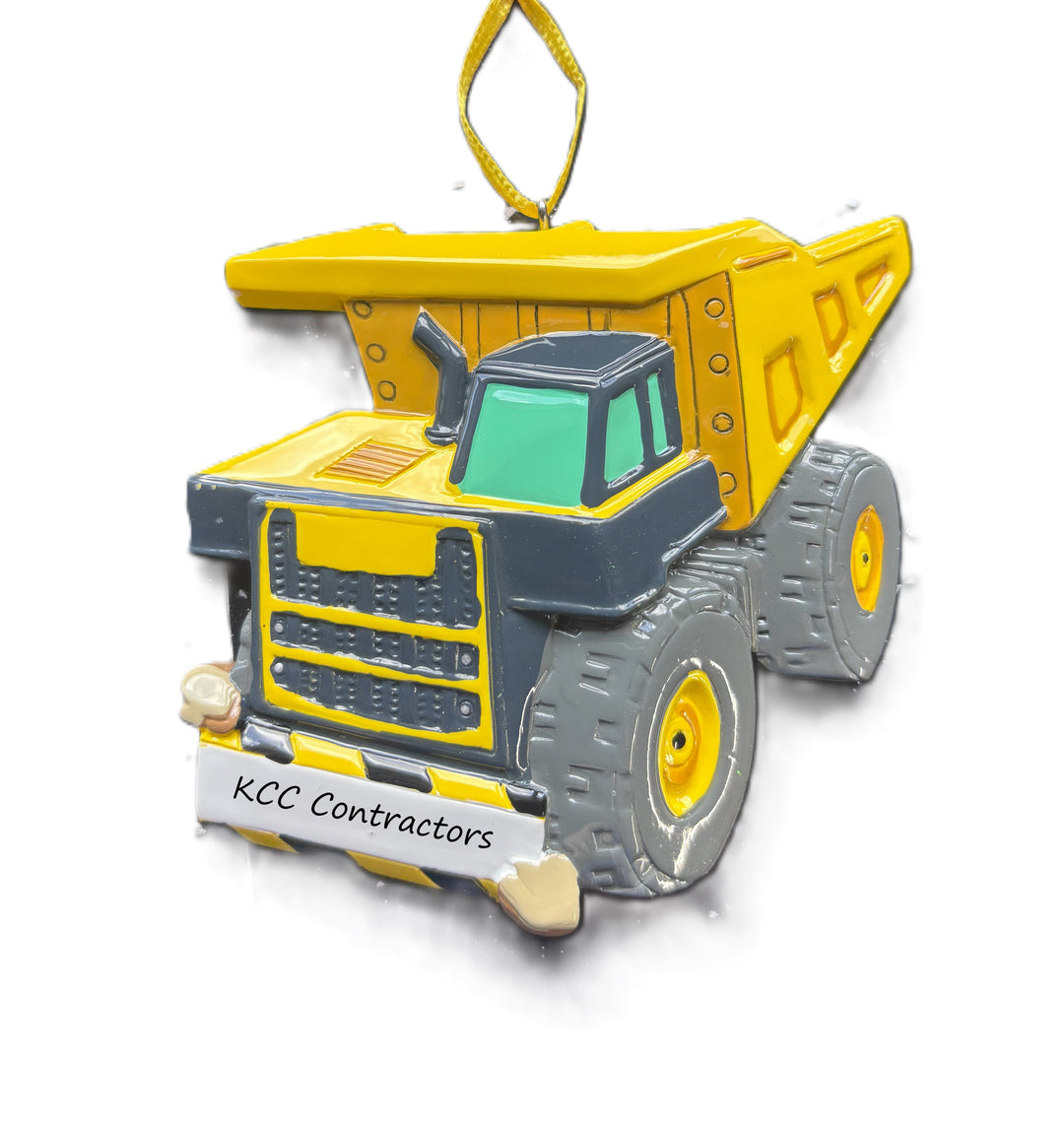 PX Dump Truck Personalised Christmas Ornament