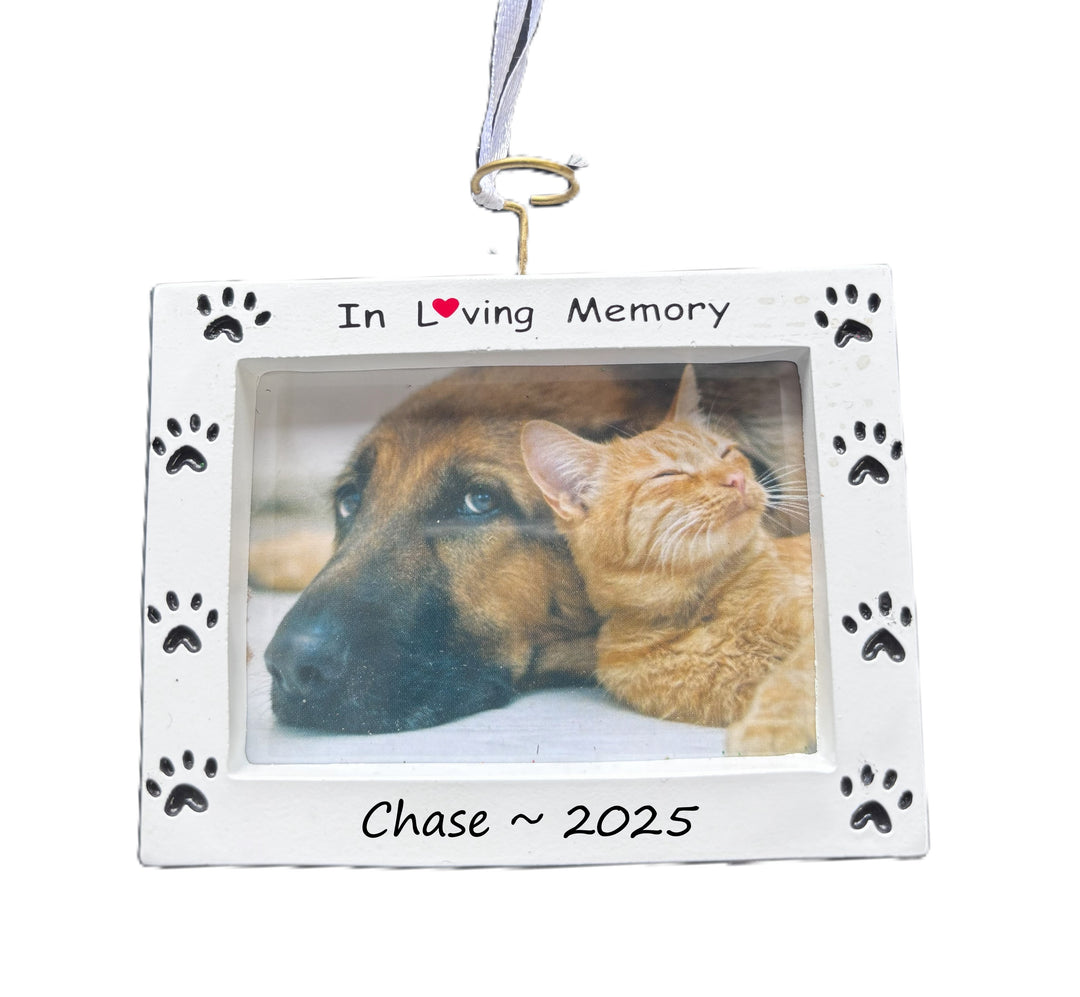 PX Pet Frame personalised Christmas ornament