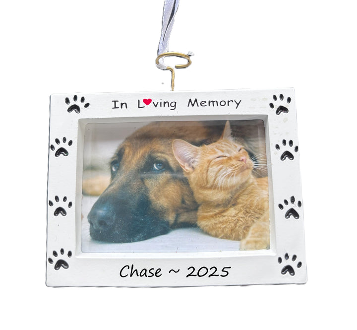 PX Pet Frame personalised Christmas ornament