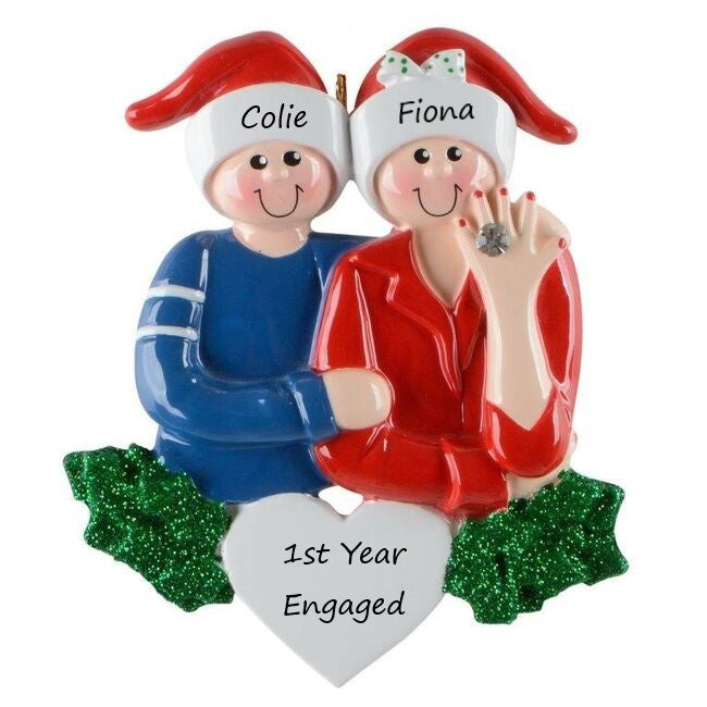 Put a Ring On It Personalised Christmas Ornament