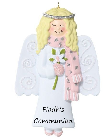 Christmas Victorian Angel Personalised Christmas Ornament