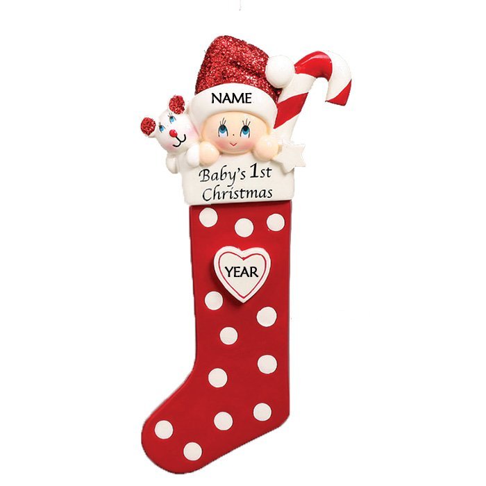 Baby Long Stocking red