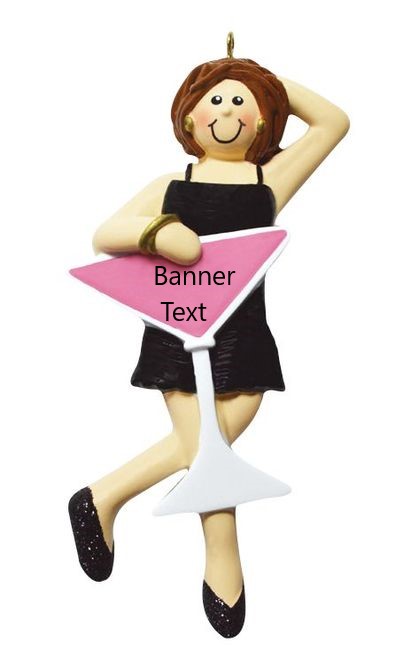 Girls Night Out Personalised Christmas Ornament