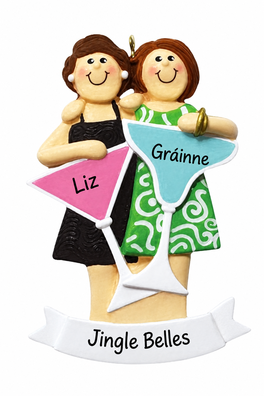 Girls Night Out 2 Personalised Christmas Ornament