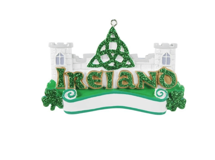 Ireland Personalised Christmas Ornament