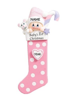 Baby Long Stocking Pink