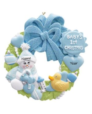 Blue Baby Wreath