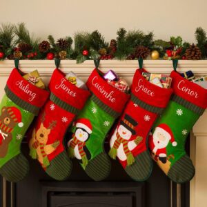 Santa's Personalised Christmas Stockings