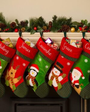 Santa's Personalised Christmas Stockings