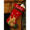 Reindeer Personalised Christmas Stocking