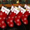Personalised Christmas Stocking – Snowflake