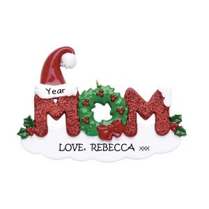 Mom Personalised Christmas Ornament 1