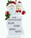 Grandparents Scroll Personalised Christmas Ornament