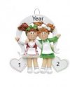 Friends-sister 2 personalised Christmas Ornament