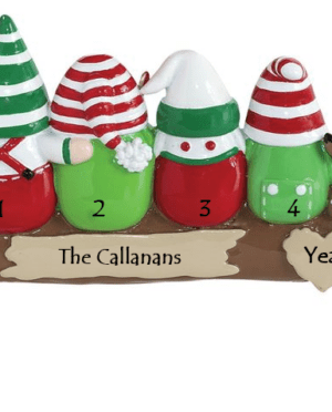 idle knomes Christmas ornament