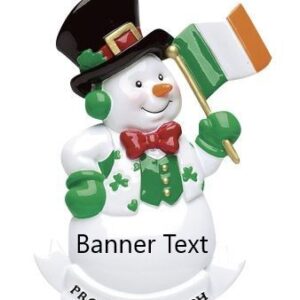 Proud to be Irish Personalised Christmas Ornament