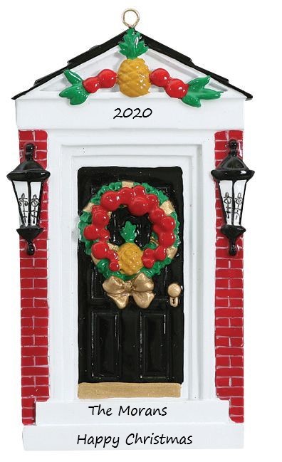 Colonial Door Personalised Christmas Ornament