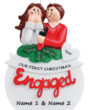 1st Christmas engaged