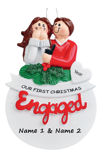 1st Christmas Engaged 1986
