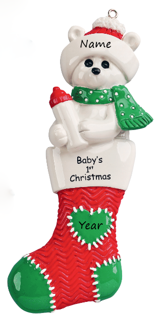 Baby-polar-bear-stocking-Red