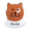 Cat add on orange with name