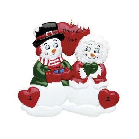 Snow Hearts Couple