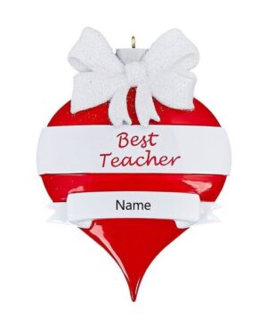 Best Teacher Bauble