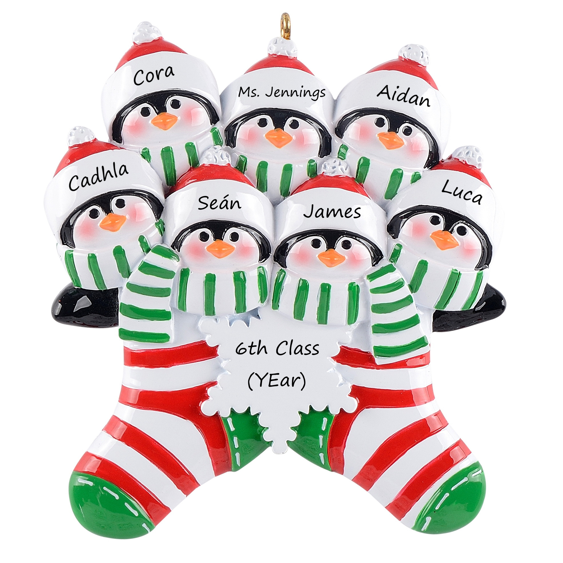 Penguin stocking 7