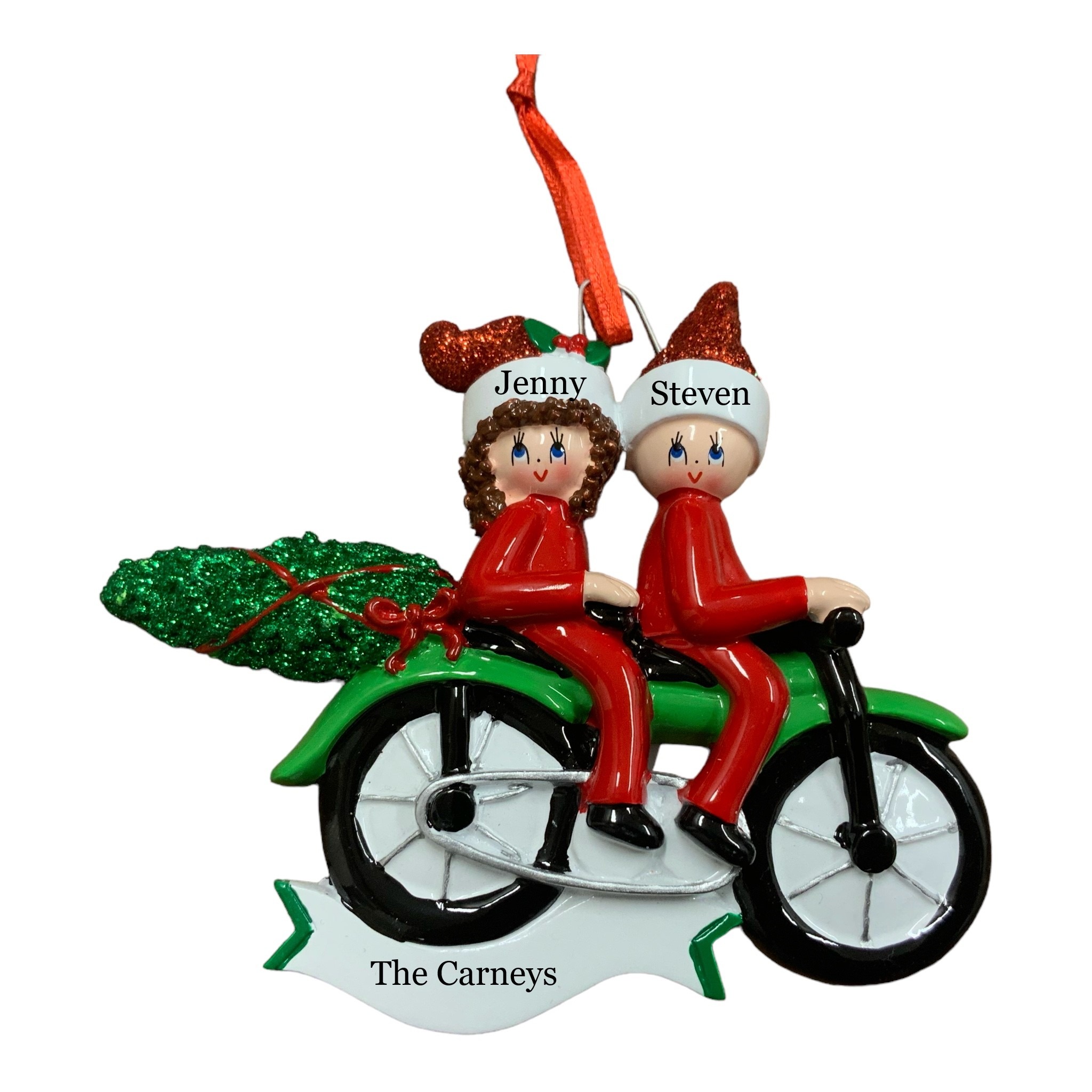 RM1410 motorbike couple with tree example