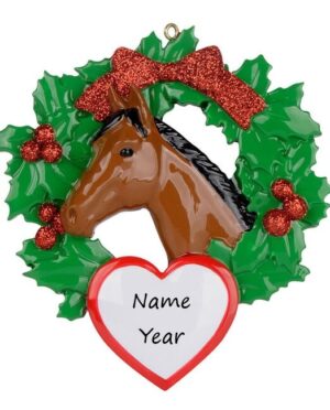 Bay Horse Wreath